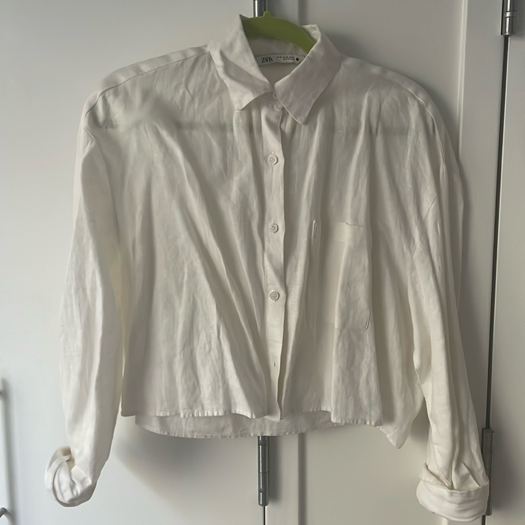 White Linen Shirt